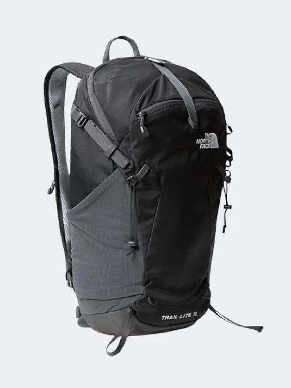 Climbing Bags for hot peaks-The North Face Trail Lite Speed 20 Unisex Hiking Bag Black/Asphalt Grey