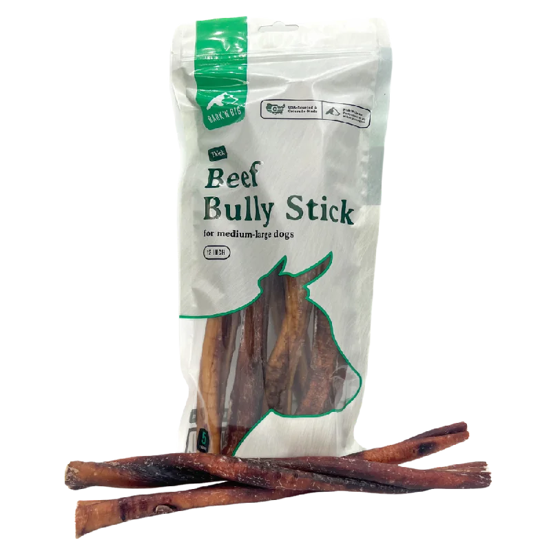 Beef Bully Stick Thick 12in - 5ct