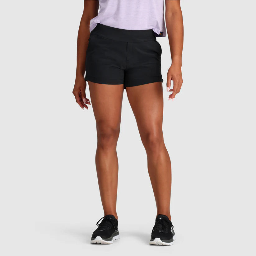 Hiking shorts navy-style-Outdoor Research Astro Womens Shorts - 3.5 Inseam