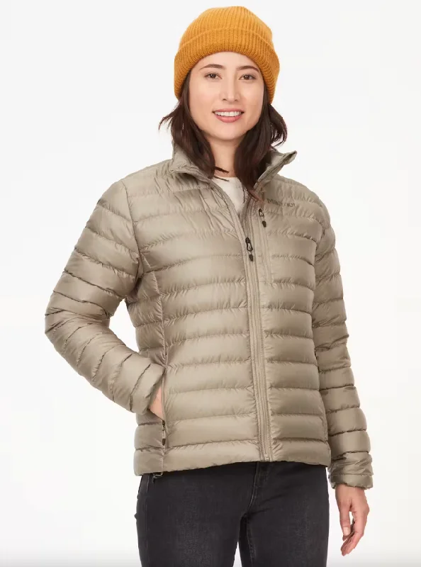 Hiking Jackets for Alpine Regions-Women's Highlander Down Jacket - Vetiver