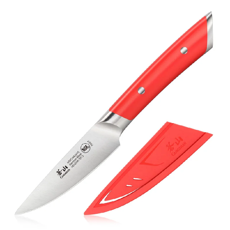 Helena Series 3.5-inch Paring Knife -red