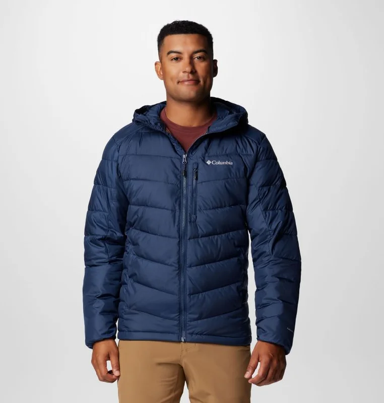 Lightweight Hiking Jackets-Men's Labyrinth Loop II Hooded Jacket - Collegiate Navy