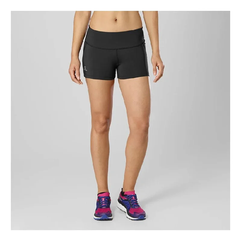 Hiking shorts comfy-fit-Salomon Agile Womens Short Running Tights