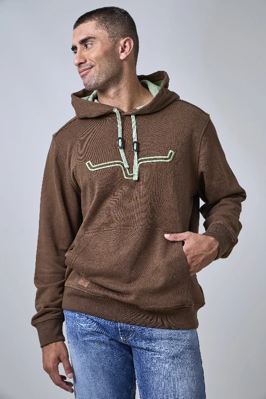 Fast Talker Hoodie - Brown