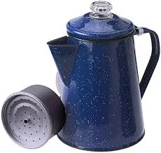 8 cup Percolator Enamelware