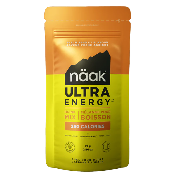 Energy Drink Mix 72g Serving Packets - Peach Apricot