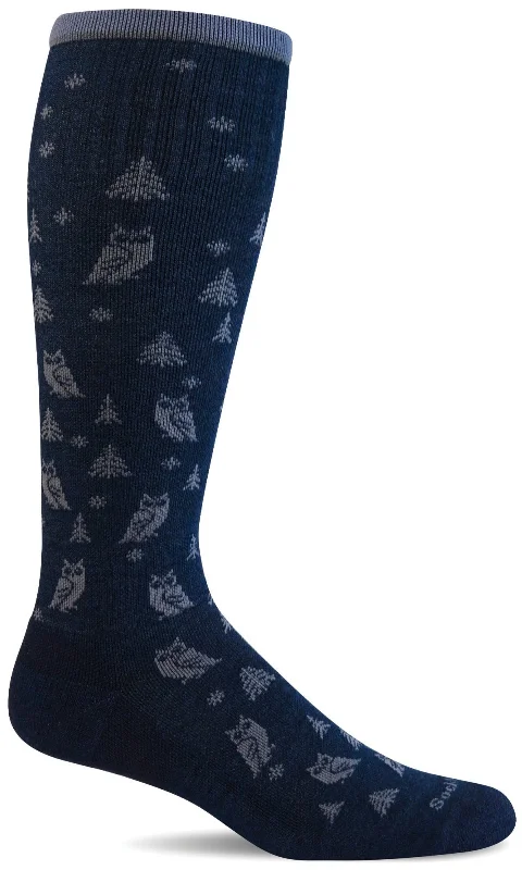 Hiking Socks for straight walks-Women's Wise Sock - Navy