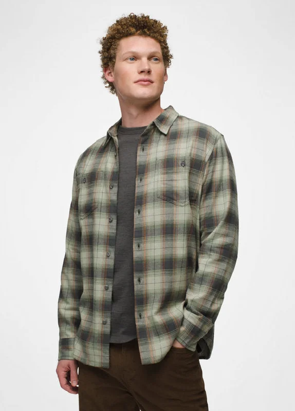 Hiking shirt unisex rugged-Men's Dolberg Flannel Shirt - Juniper Green