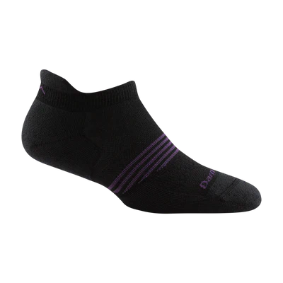 Hiking Socks for peak season trails-Darn Tough - No Show Tab, Athletic Socks - Women's