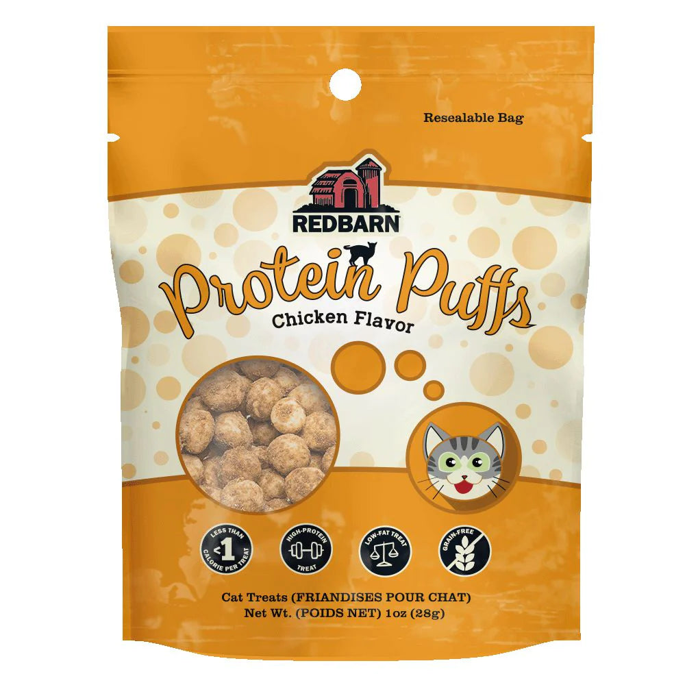 Protein Puffs for Cats Chicken Flavor - 1oz