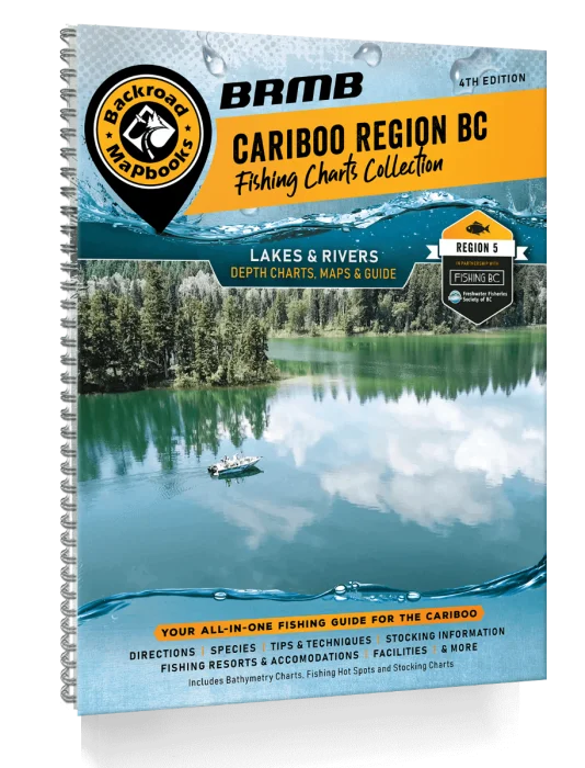 CARIBOO REGION BC FISHING - 4TH EDITION FISHING MAPBOOKS