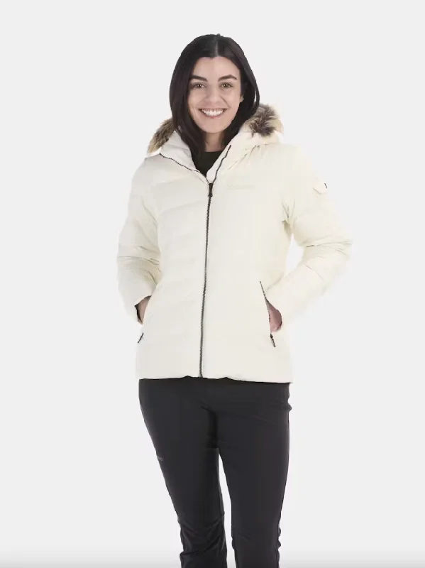 Hiking Jackets for Peak Bagging-Women's Ithaca Jacket - Papyrus