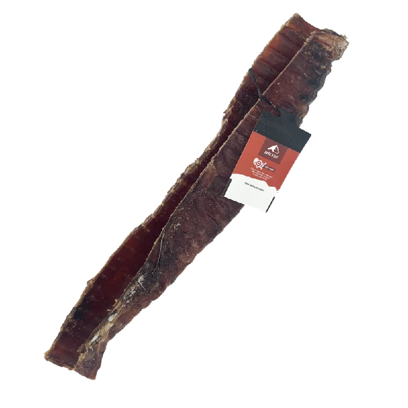 Bison Trachea Canoe Large 12in - Single