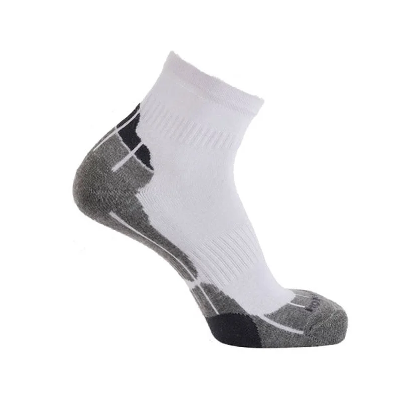 Hiking Socks for gulf trails-Coolmax Quarter Sport Socks | UK 3 1/2 - 7 | EU 36 - 40