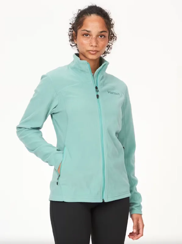 Hiking Jackets for Family Hikes-Women's Reactor Polartec Jacket - Blue Agave