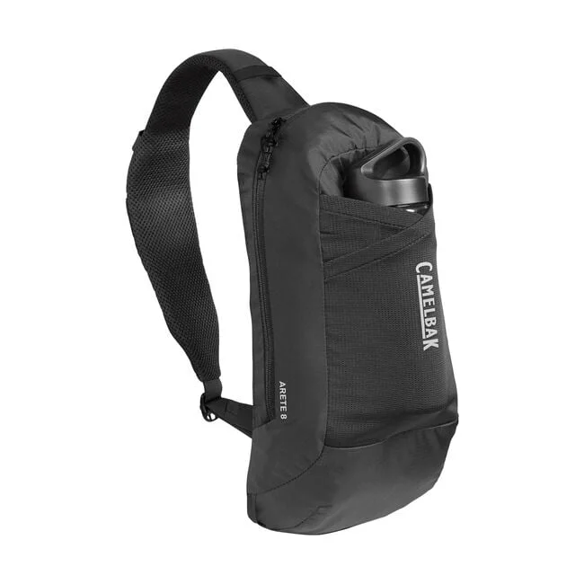 Arete Sling 8 Hydration Pack 20oz - Black Reflect