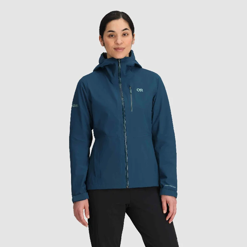 Hiking Jackets for Compression Fit-Womens Aspire 3L Waterproof Jacket