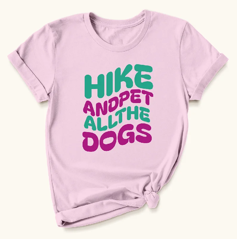 Hiking shirt UV-block explorer-Pet All The Dogs Wave T-Shirt