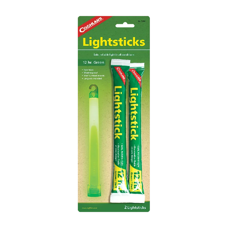 Coghlan's Lightsticks - Green - pkg of 2