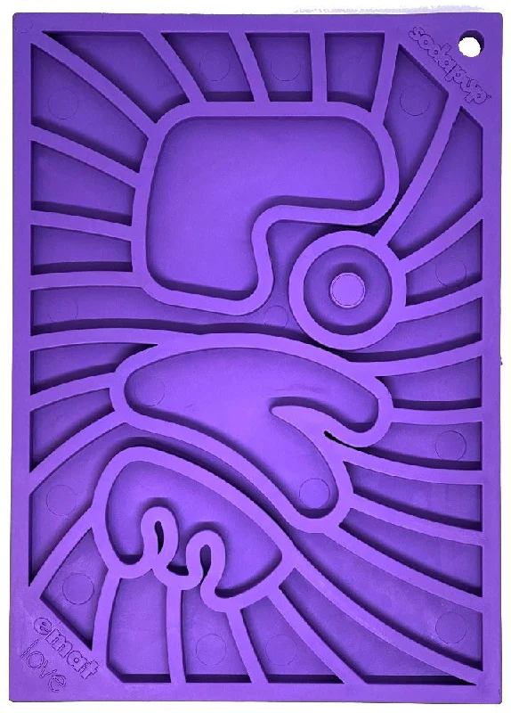 Groovy Love Lick Mat - Purple - Small