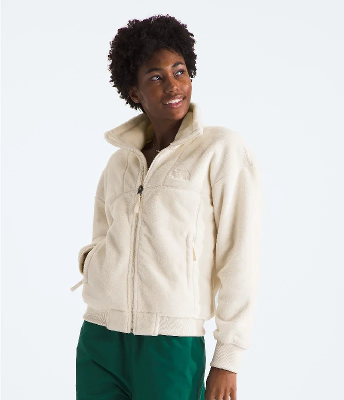 Hiking Jackets for Trendy Hikers-Women's Osito Lux Jacket - White Dune