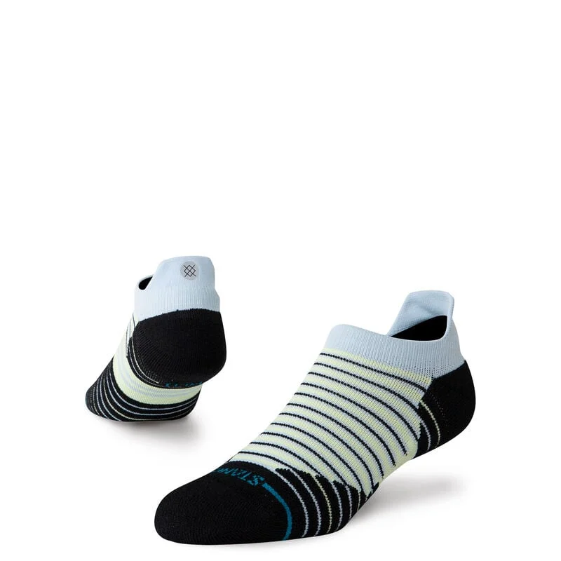 iking Socks with extra padding-Women's Micro Medium Performance Tab Sock - Ice Blue