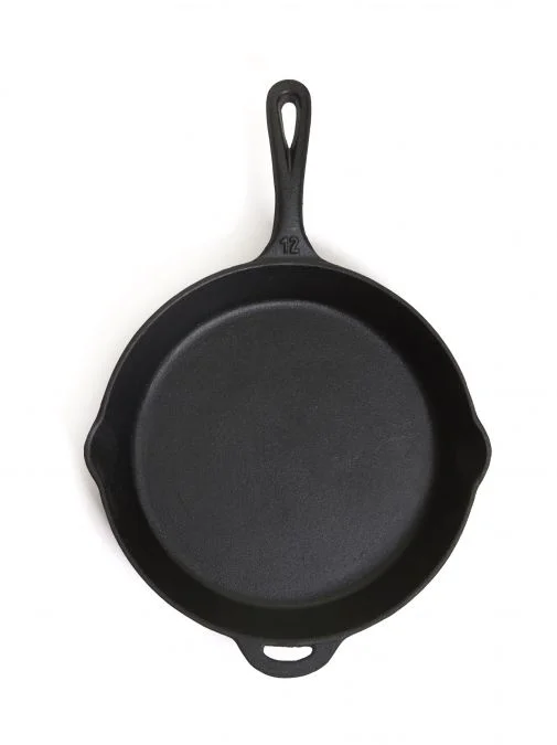 12" Seasoned Cast Iron Skillet