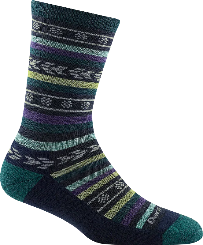 Hiking Socks for out-and-back trails-Darn Tough - Crew, Lifestyle Socks - Women's