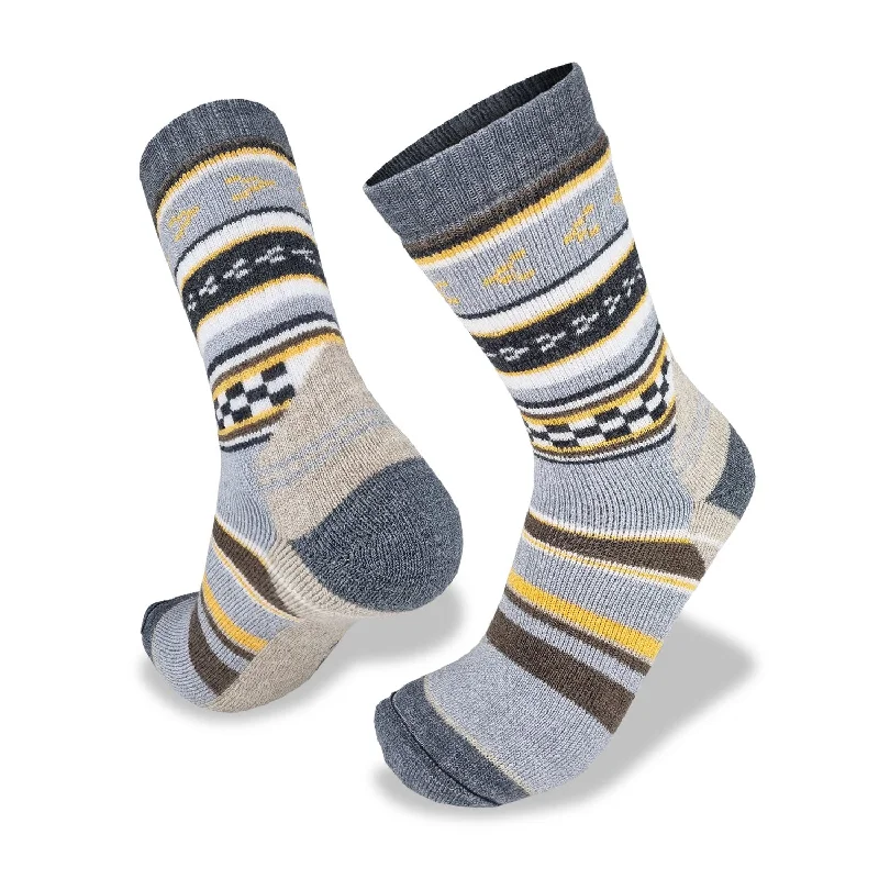 Hiking Socks for relaxation walks-WILDERNESS WEAR Fusion Max Hiker Socks