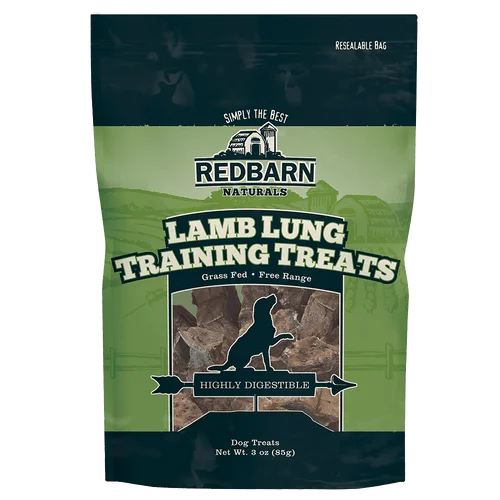 Lamb Lung Training Treats, 3oz