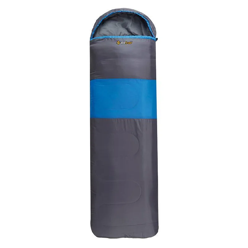 Climbing Bags for muddy peaks-Oztrail Kennedy Hooded +10C Sleeping Bag