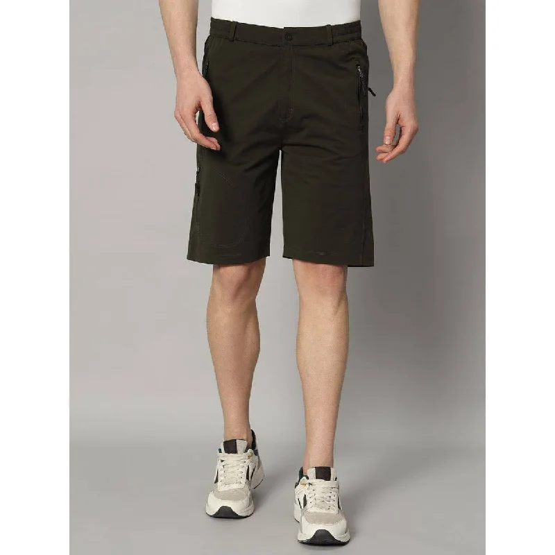 Hiking shorts green-style-Men's TechFlex Shorts - Olive