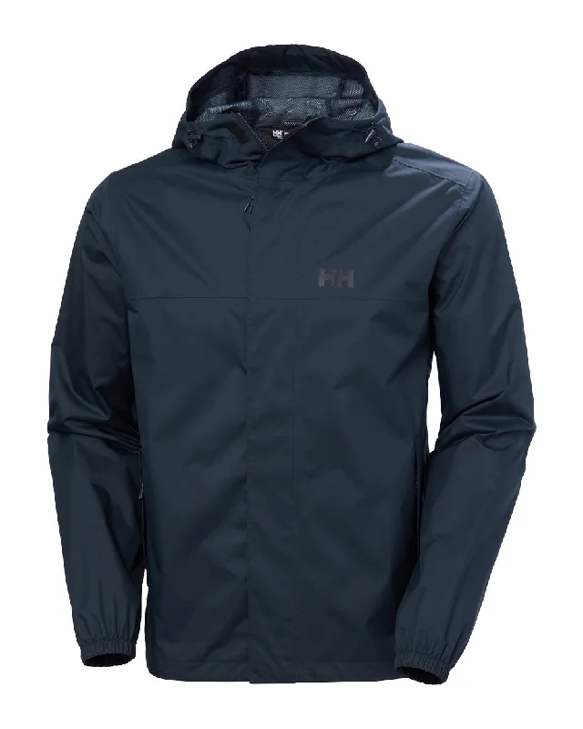 Hiking Jackets for Hot Springs-Helly Hansen Mens Vancouver Rain Jacket