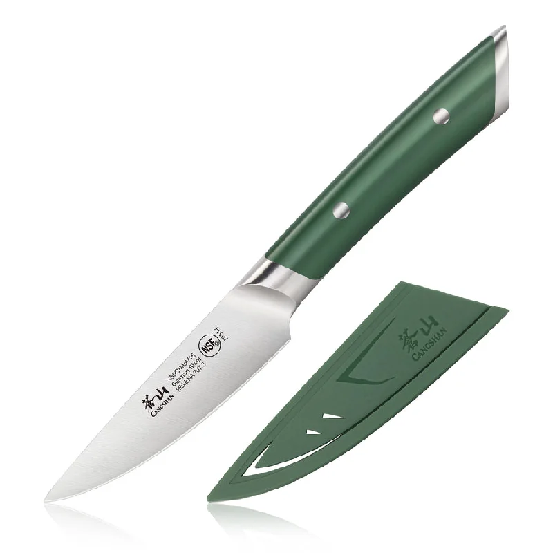 Helena Series 3.5-inch Paring Knife -green