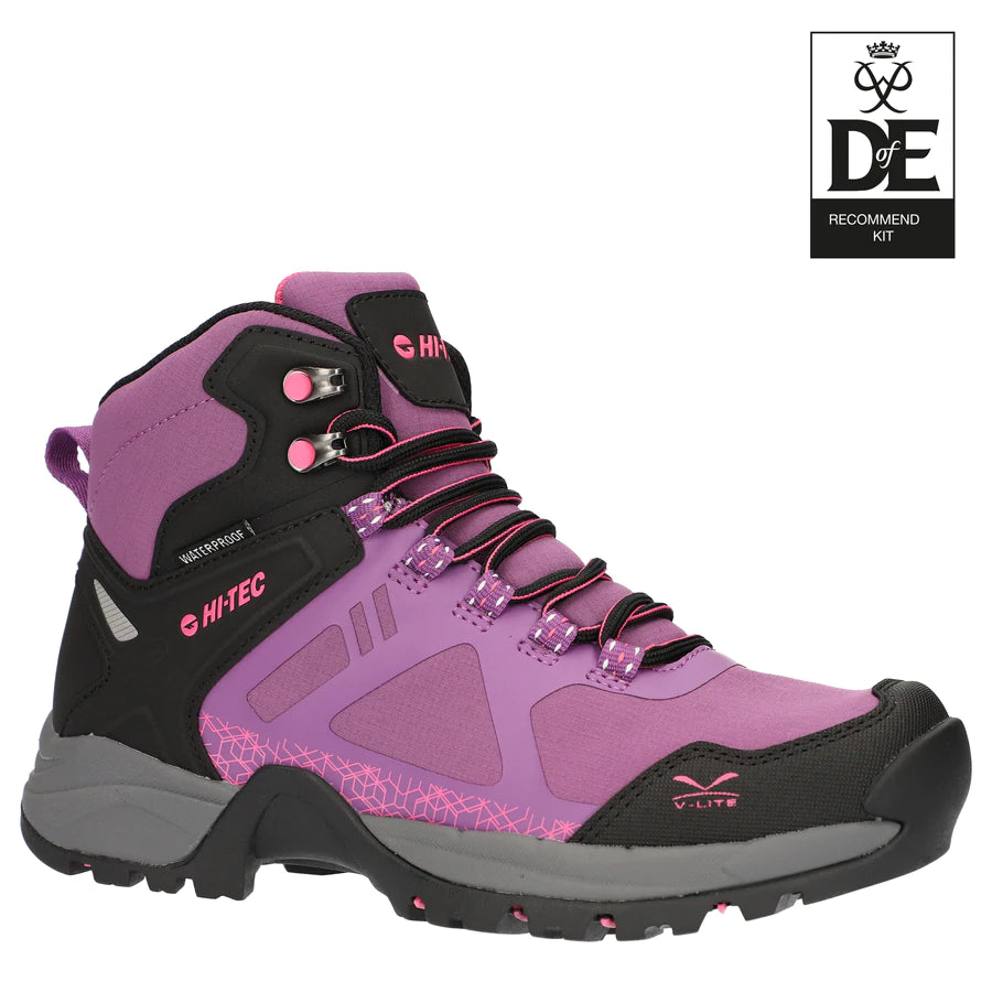 Outdoor Shoes with flexible sole-Hi-Tec Womens V Lite Psychs Waterproof Boot