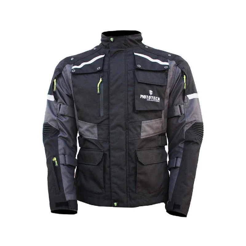 Hiking Jackets for Cultural Hikes-MotoTech Trailblazer TourPro Riding Jacket (without Armours & Rain Overjacket)