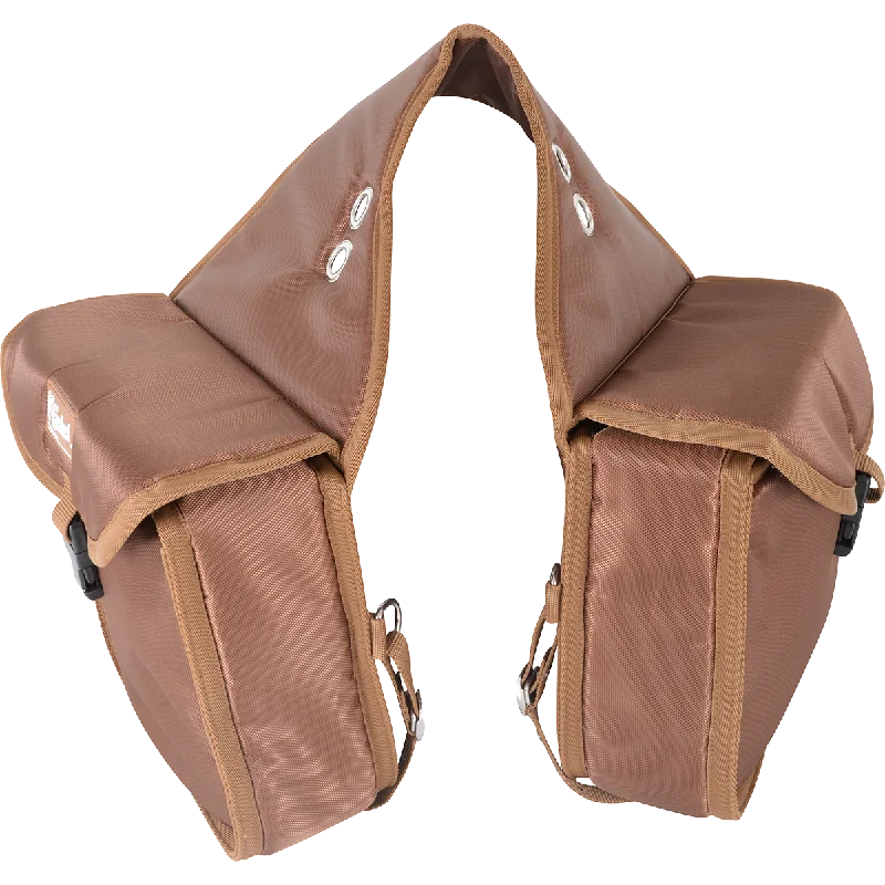 Climbing Bags for outdoor peaks-Rear Standard Saddle Bag - Brown