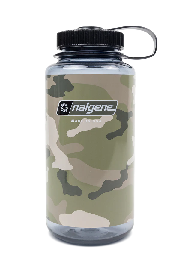 32oz Wide Mouth Camo Print Bottles