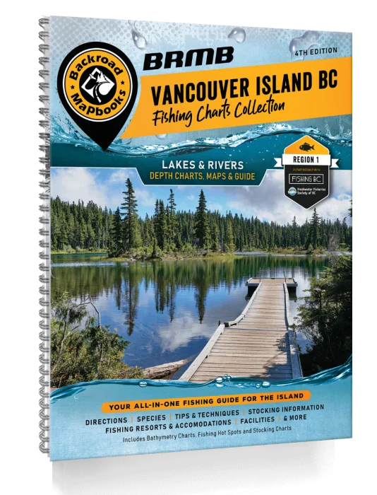 VANCOUVER ISLAND FISHING BC - 4TH EDITION FISHING MAPBOOKS