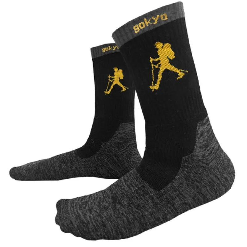 Hiking Socks for breathable hikes-Kaza Trekking Socks - Alpine Series - Pack of 2 Pairs