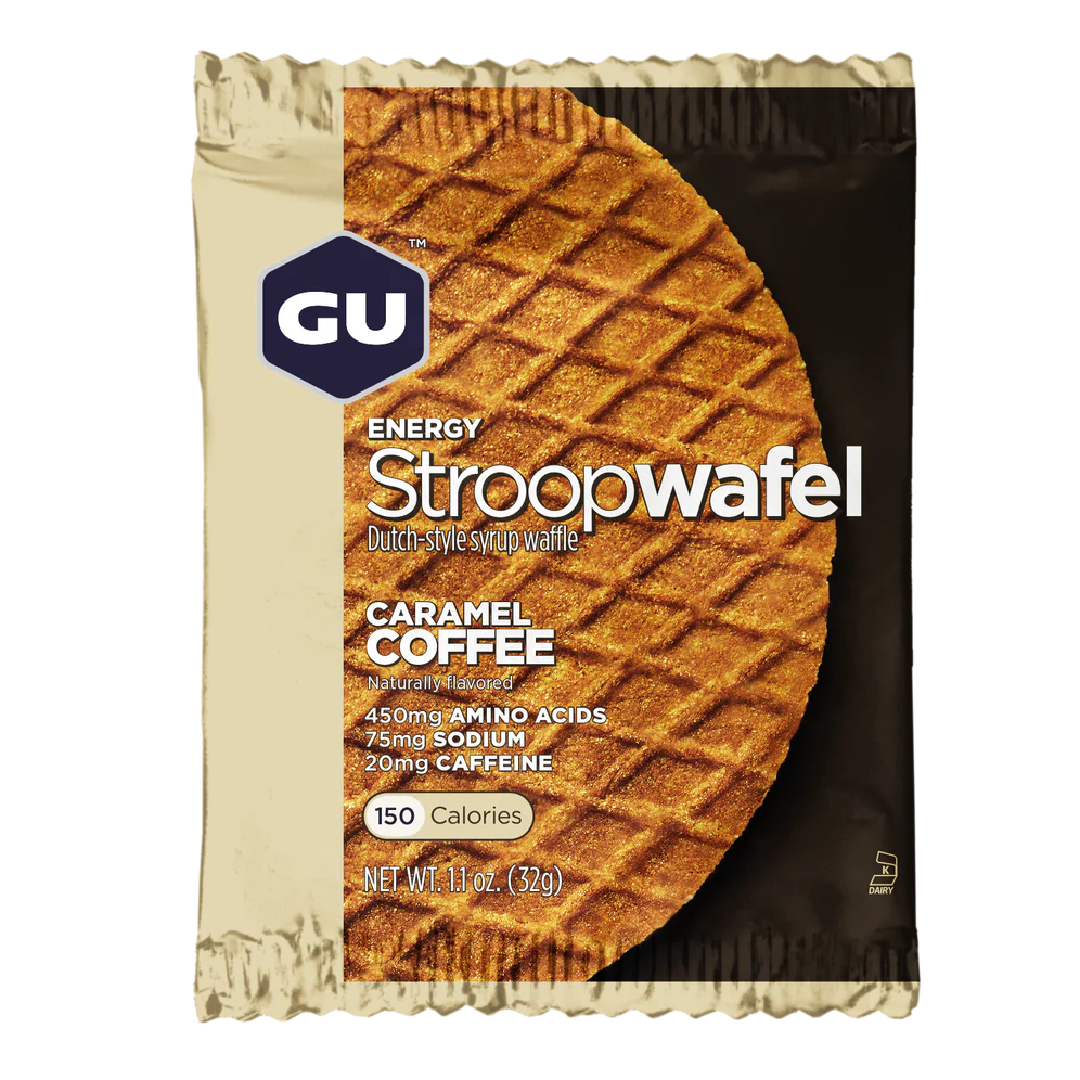 Energy Stroopwafel + Caffeine - Caramel Coffee