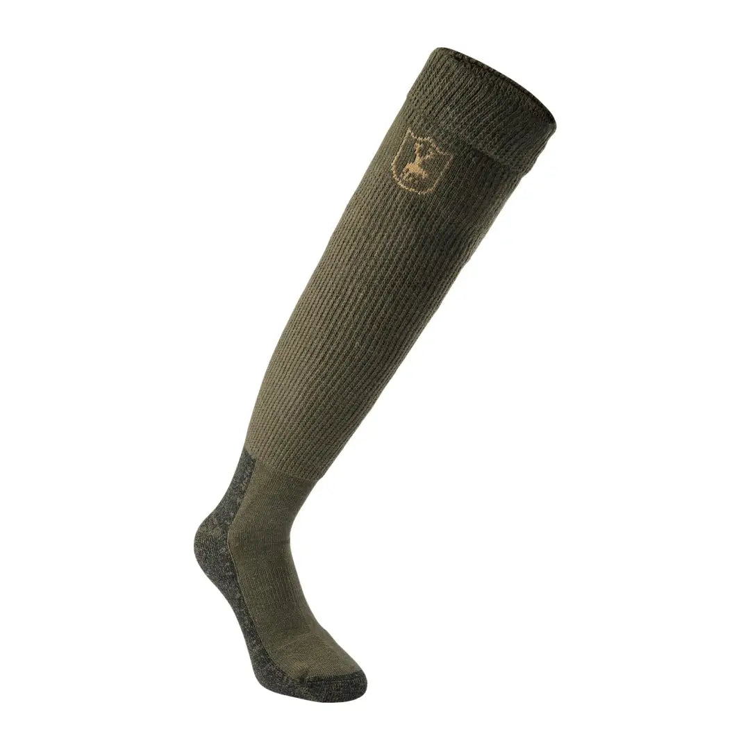 Hiking Socks for campsite walks-Deerhunter Long Deluxe Wool Socks