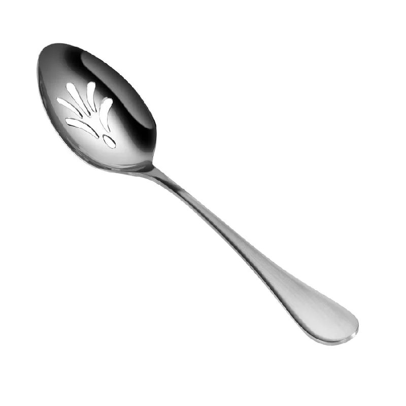 Flatware Rain Serving Spoon Slotted