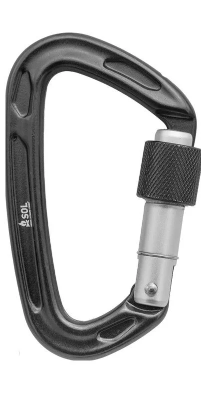 SOL Locking Utility Carabiner 10cm