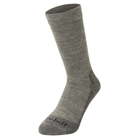 Hiking Socks for summer paths-Montbell Merino Wool Walking Socks