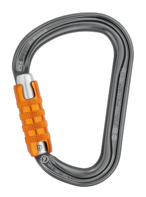 William Screw Lock H Frame Carabiner