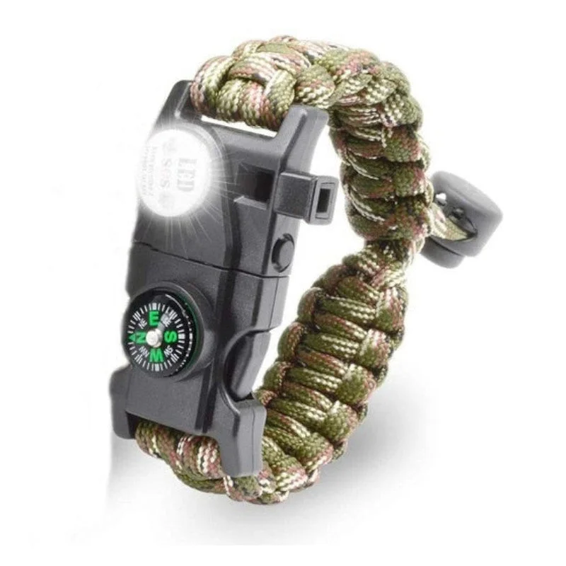 Multifunctional Paracord Multi-tool Bracelet