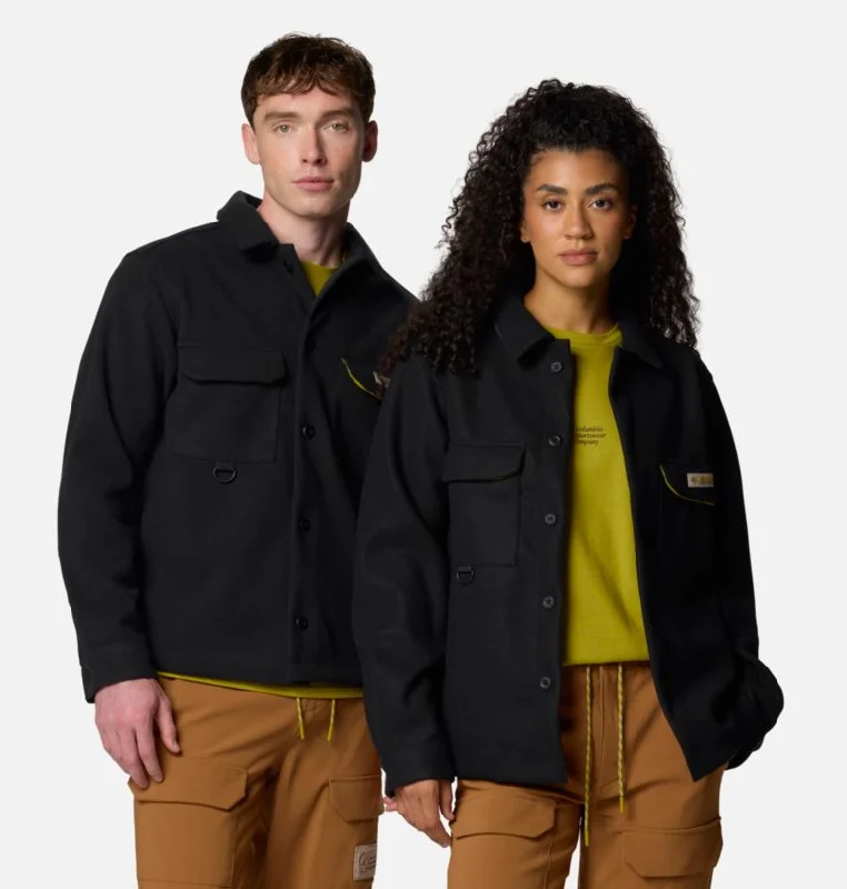 Unisex Wallowa Shirt Jacket - Black