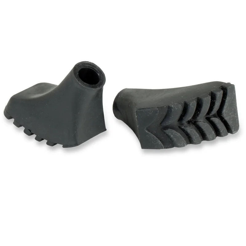 Trekking Pole Nordic Boot Tips - Black