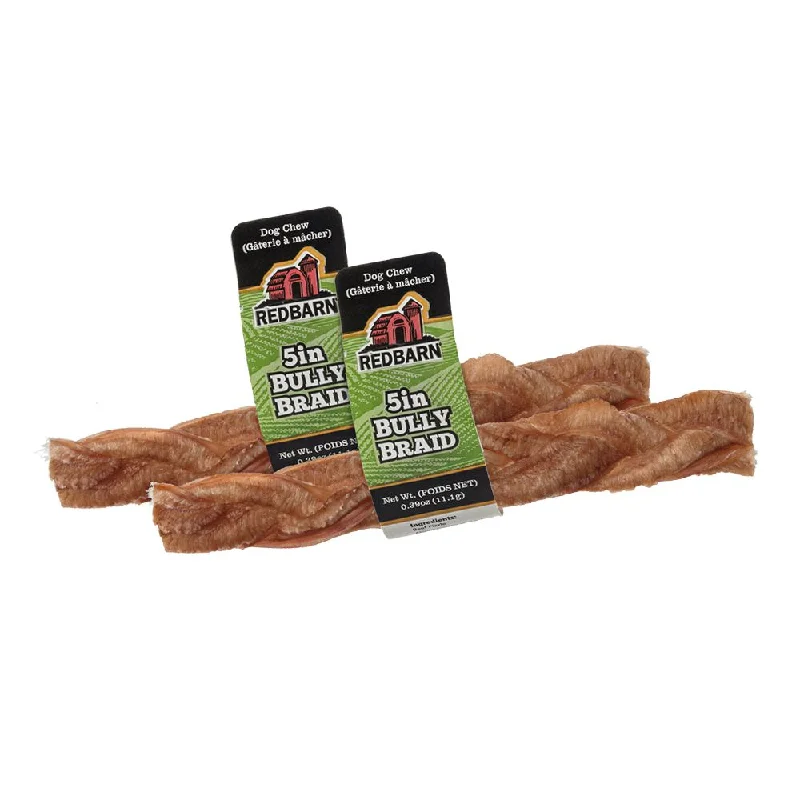 Braided Bully Stick Dog Chews - 5in - Single